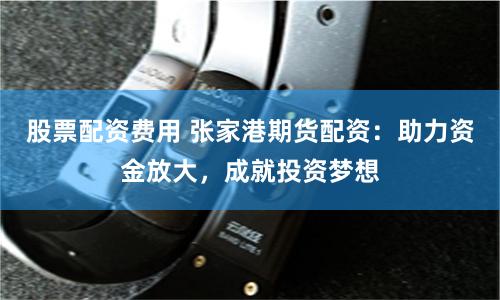 股票配资费用 张家港期货配资：助力资金放大，成就投资梦想