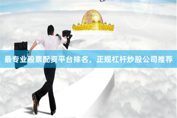 最专业股票配资平台排名，正规杠杆炒股公司推荐